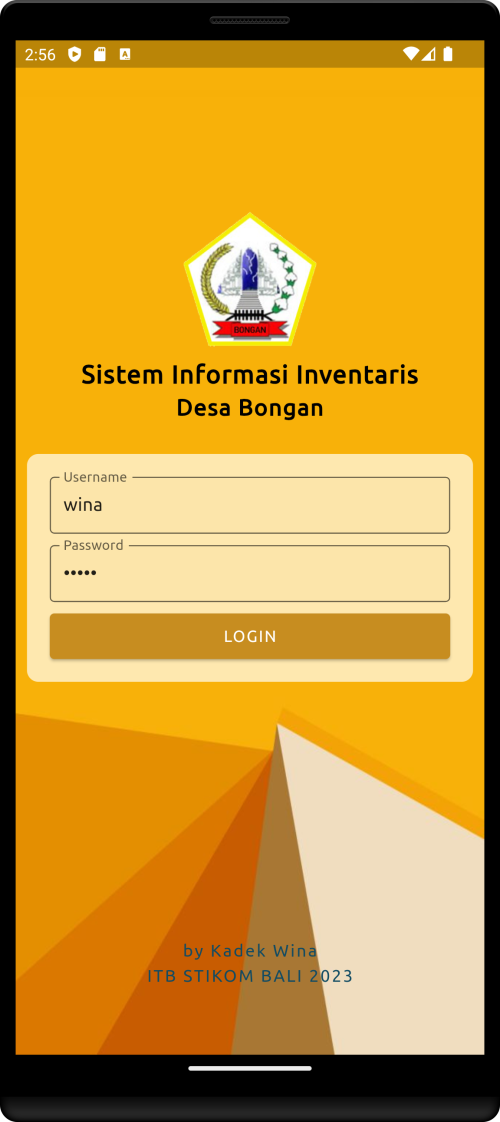 Aplikasi Inventaris Barang pada Desa Bongan (Penelitian Skripsi)